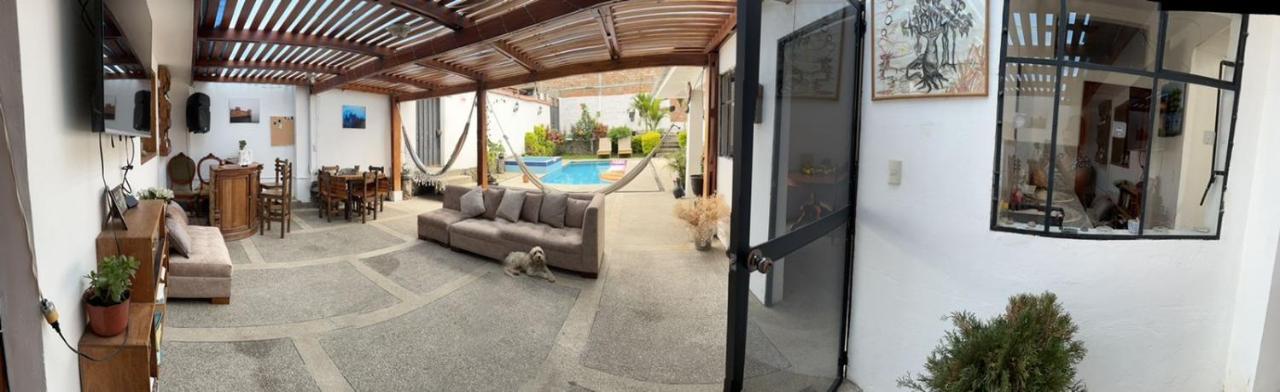 Hostel Las Palmas Vilcabamba Luaran gambar